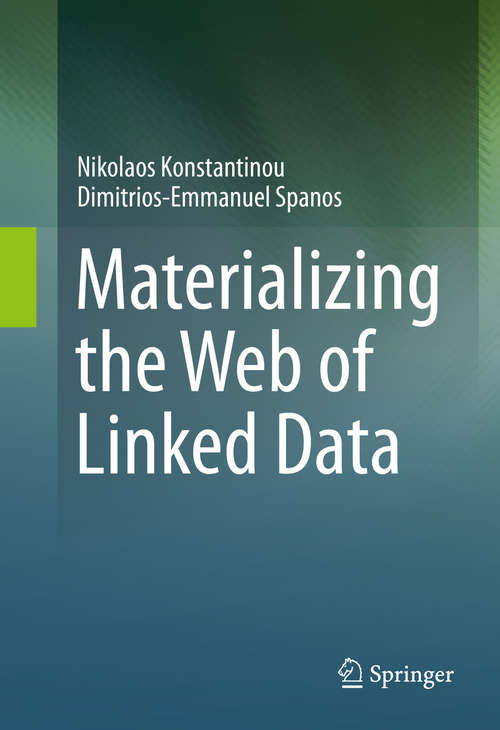 Book cover of Materializing the Web of Linked Data