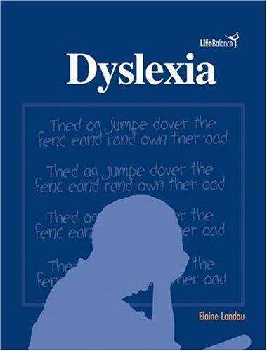 Book cover of Dyslexia