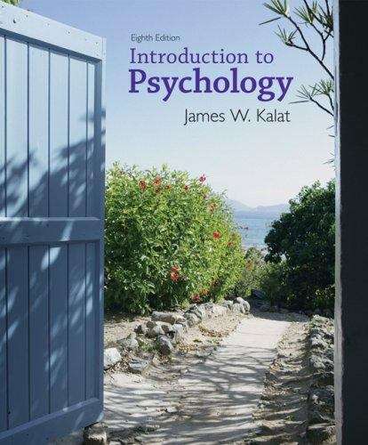 Book cover of Introduction to Psychology (8th edition)