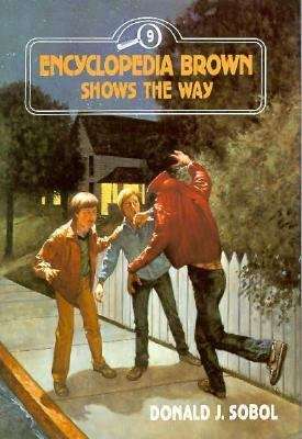 Book cover of Encyclopedia Brown Shows the Way