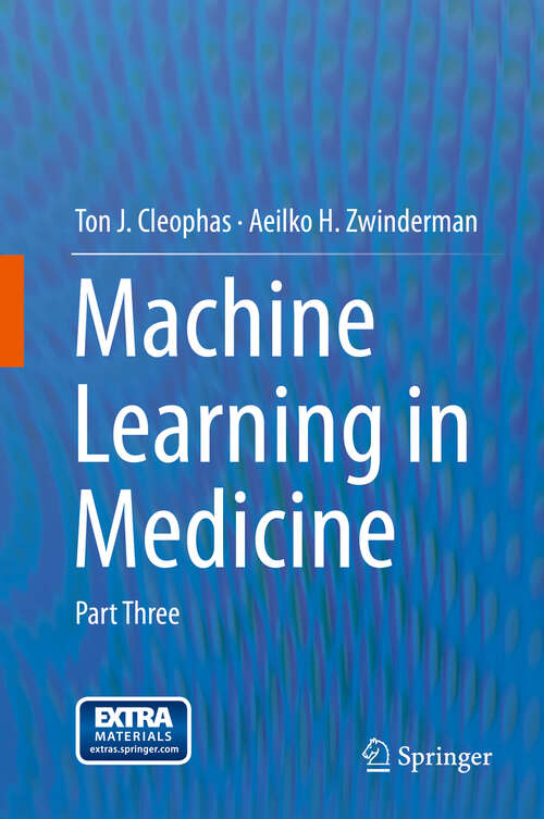 Book cover of Machine Learning in Medicine