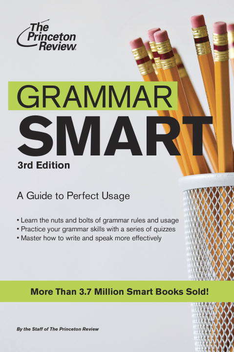 Book cover of Grammar Smart, 3rd Edition