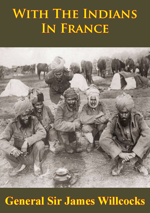 Book cover of With The Indians In France