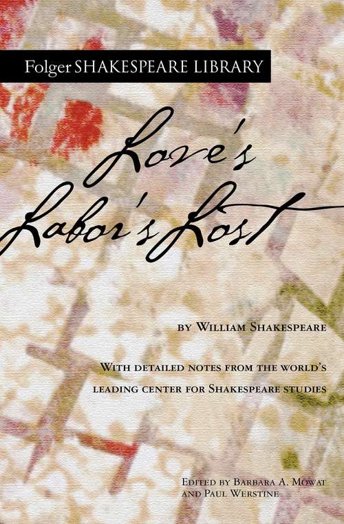 Book cover of Love's Labor's Lost