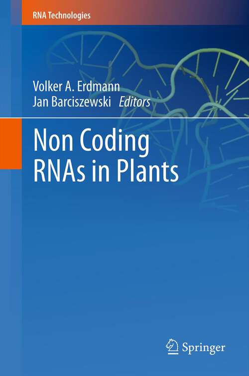 Book cover of Non Coding RNAs in Plants