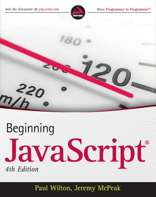 Book cover of Beginning JavaScript