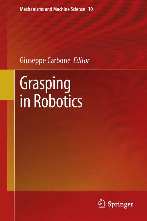 Book cover of Grasping in Robotics