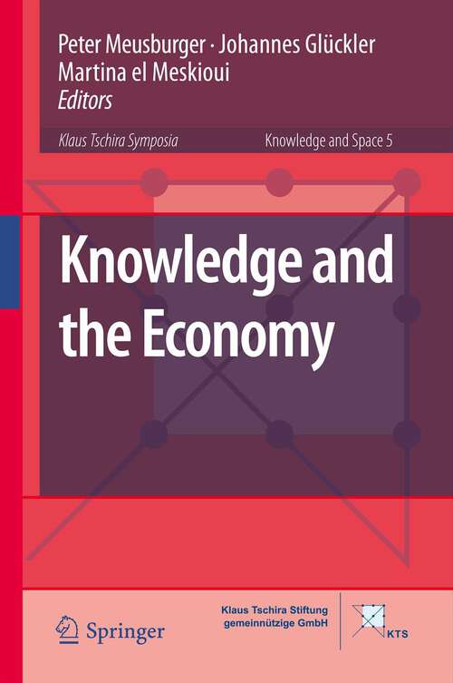 Book cover of Knowledge and the Economy