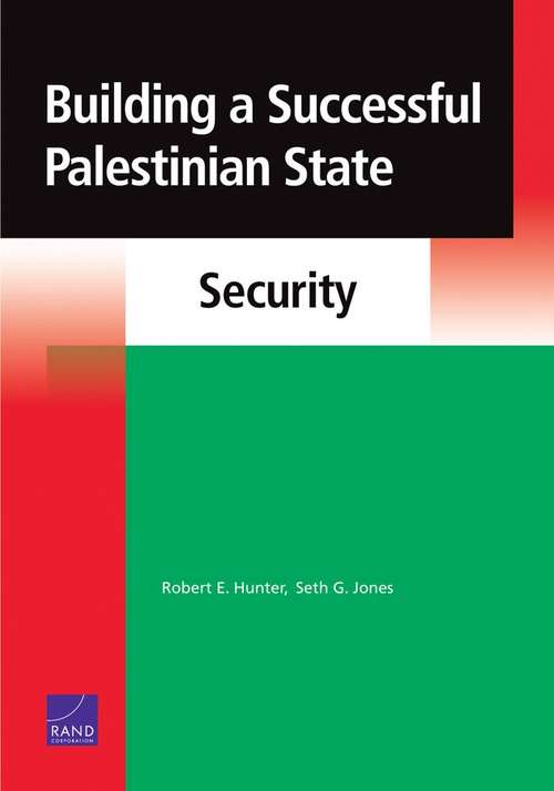 Building a Successful Palestinian State: Security