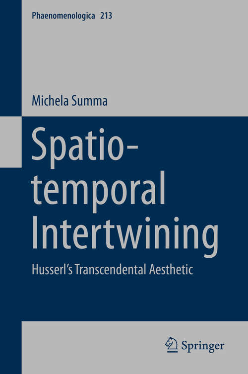 Book cover of Spatio-temporal Intertwining