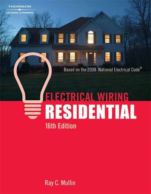 Book cover of Electrical Wiring: Residential