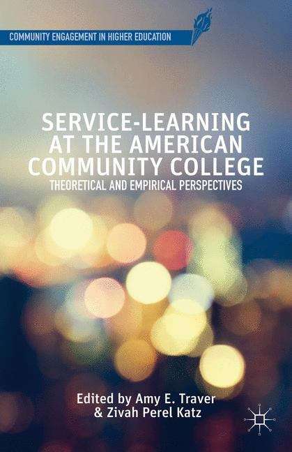 Book cover of Service-learning At The American Community College