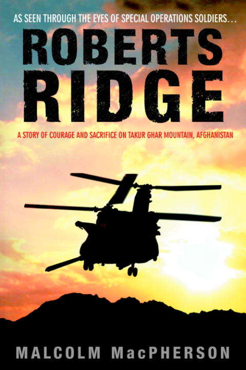 Book cover of Roberts Ridge: A Story of Courage and Sacrifice on Takur Ghar Mountain, Afghanistan