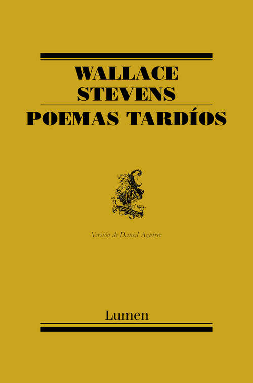 Book cover of Poemas tardíos