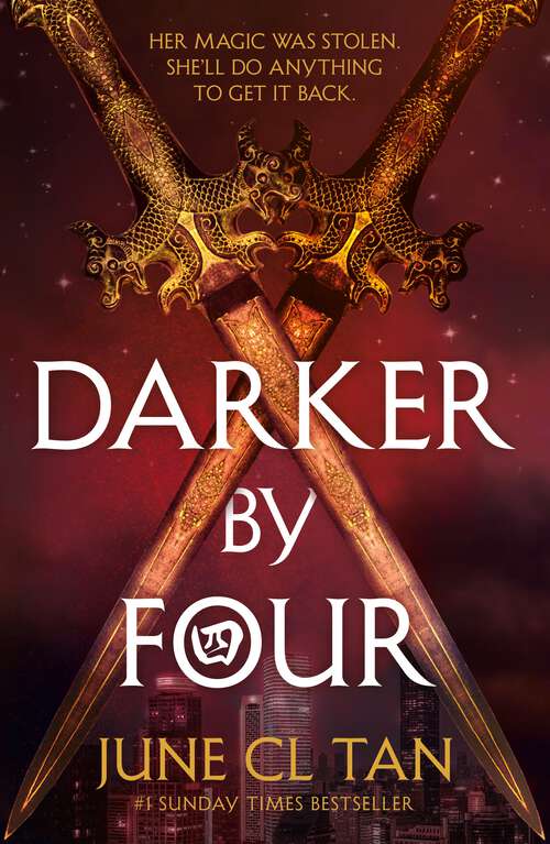 Book cover of Darker By Four: a thrilling, action-packed urban YA fantasy (Darker By Four)