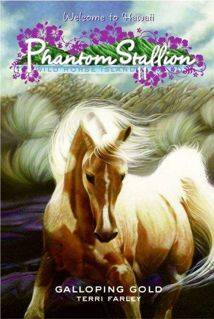 Book cover of Galloping Gold (Phantom Stallion Wild Horse Island #11)