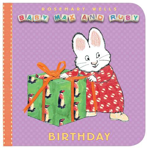 Book cover of Birthday (Baby Max and Ruby)