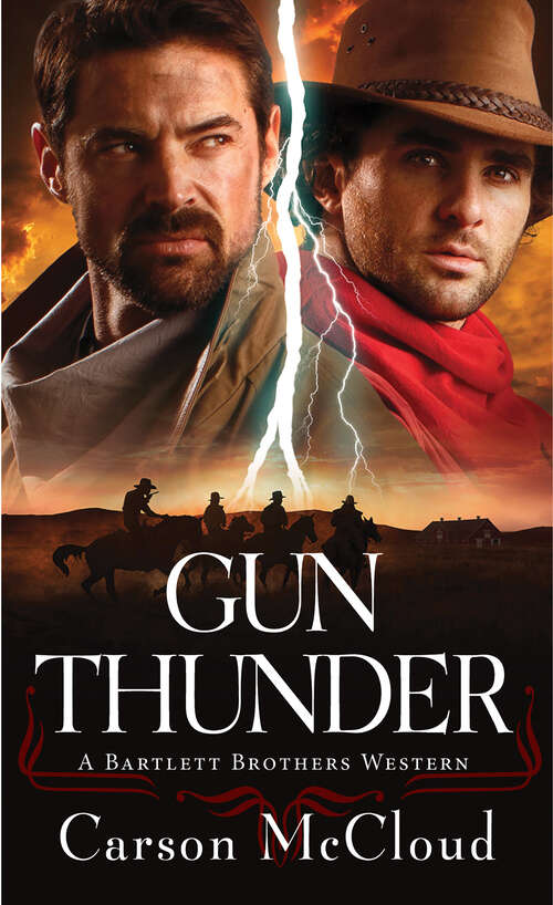 Book cover of Gun Thunder (A Bartlett Brothers Western)