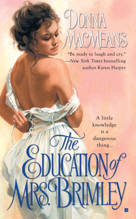 Book cover of The Education of Mrs. Brimley (Chambers Trilogy #1)