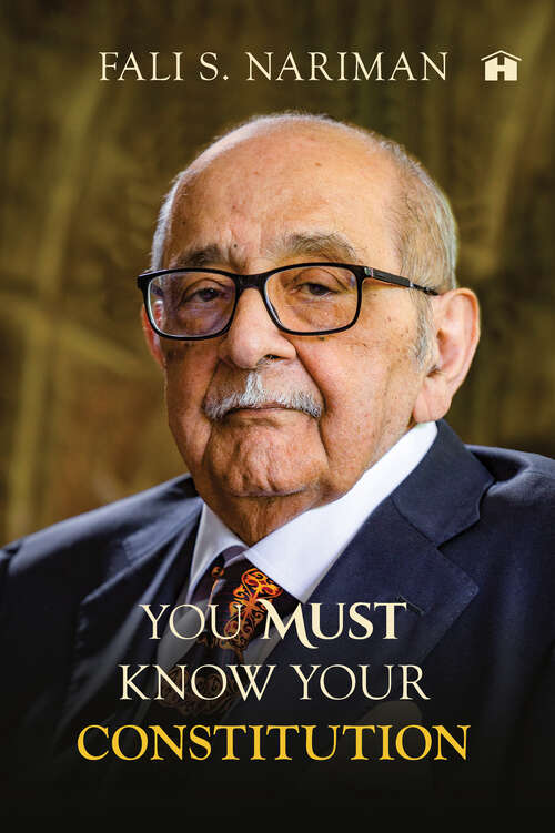 Book cover of You Must Know Your Constitution