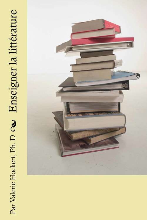 Book cover of Enseigner la littérature