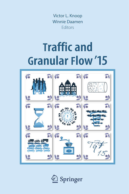 Book cover of Traffic and Granular Flow '15