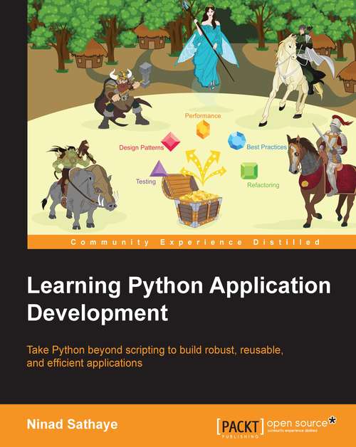 Book cover of Learning Python Application Development