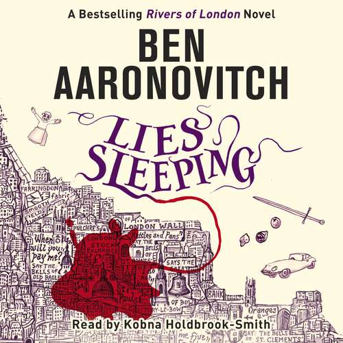 Book cover of Lies Sleeping: Book 7 in the #1 bestselling Rivers of London series (A Rivers of London novel #7)