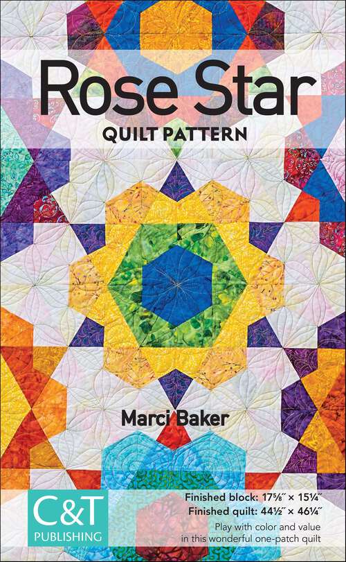 Book cover of Rose Star Quilt Pattern