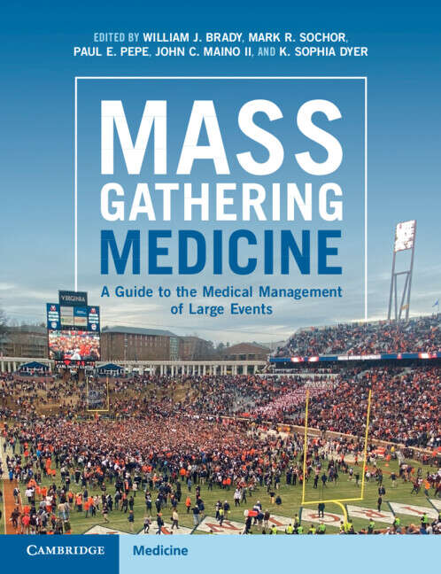 Book cover of Mass Gathering Medicine: A Guide to the Medical Management of Large Events