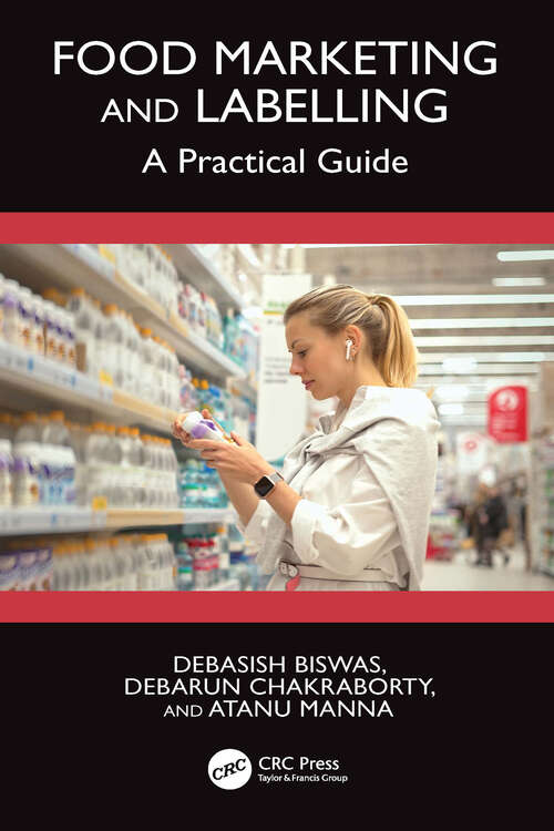 Book cover of Food Marketing and Labelling: A Practical Guide (1)