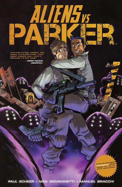 Book cover of Aliens Vs Parker