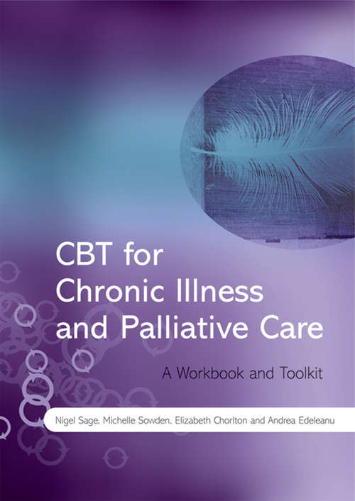 Book cover of CBT for Chronic Illness and Palliative Care