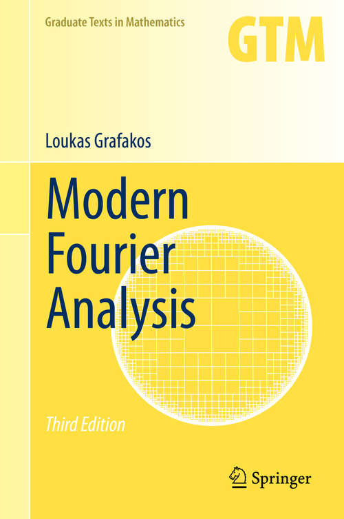 Book cover of Modern Fourier Analysis