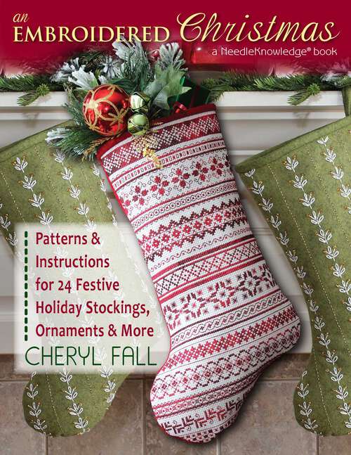 Book cover of Embroidered Christmas