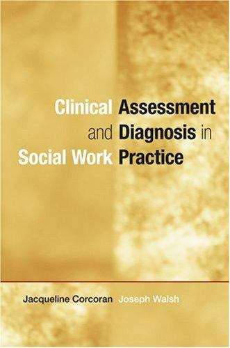Book cover of Clinical Assessment and Diagnosis in Social Work Practice