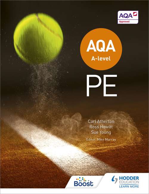 Book cover of AQA A-level PE (Year 1 and Year 2): For A-level Year 1 And As