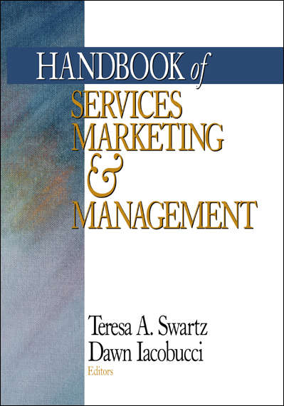 Book cover of Handbook of Services Marketing and Management