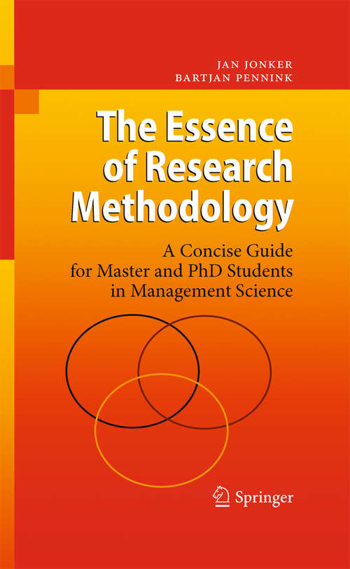 Book cover of The Essence of Research Methodology