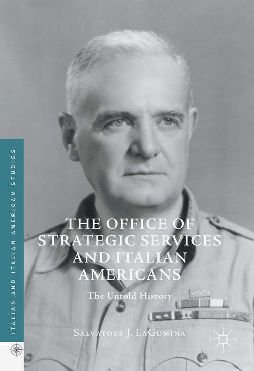 Book cover of The Office of Strategic Services and Italian Americans