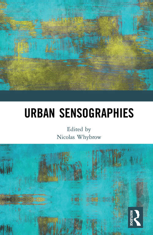 Book cover of Urban Sensographies