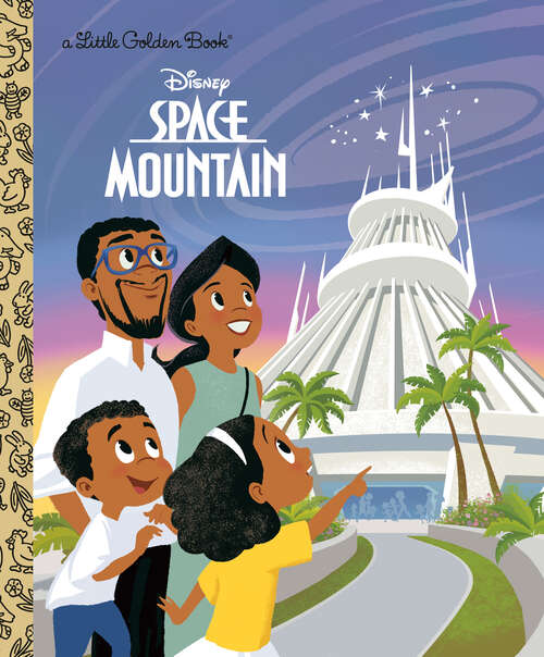 Book cover of Space Mountain (Little Golden Book)