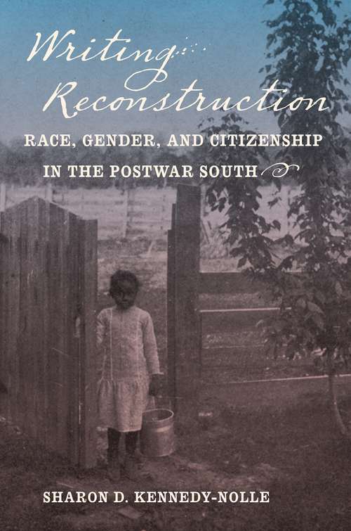 Book cover of Writing Reconstruction