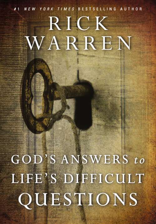 Book cover of God's Answers to Life's Difficult Questions