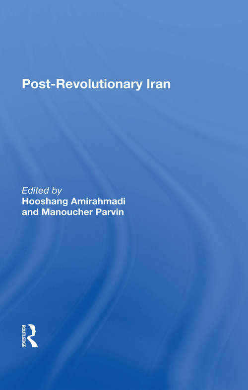 Book cover of Post-revolutionary Iran