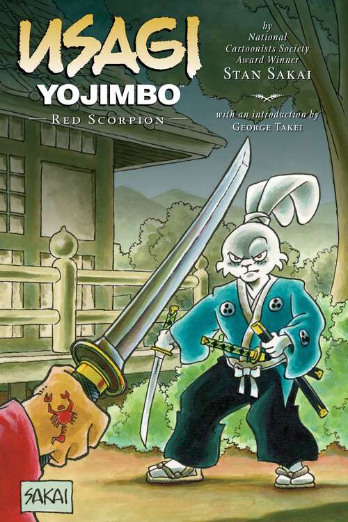 Book cover of Usagi Yojimbo Volume 28: Red Scorpion (Usagi Yojimbo)