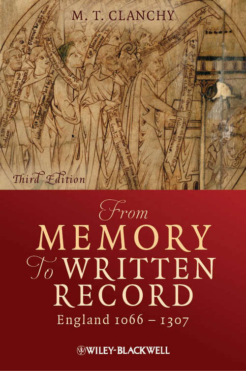 Book cover of From Memory to Written Record