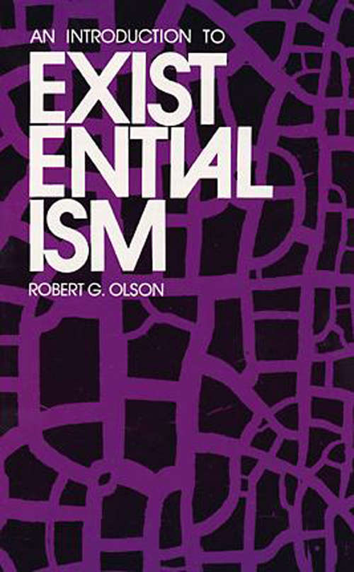 Book cover of An Introduction to Existentialism