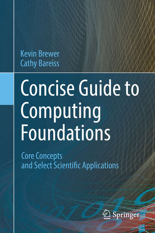 Book cover of Concise Guide to Computing Foundations