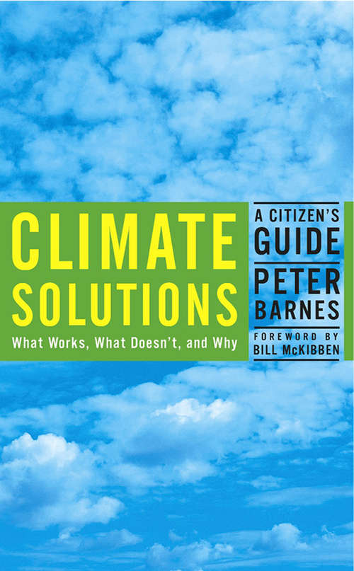 Book cover of Climate Solutions